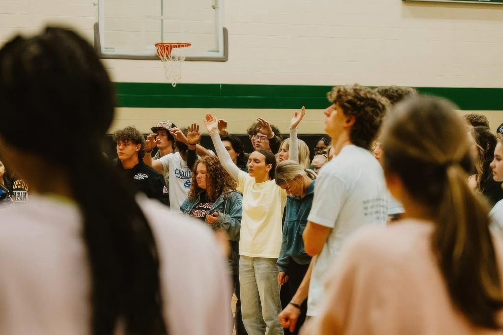 students at a jesus club